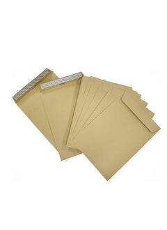Maxi Maxi Brown Envelopes 110Gsm 10" X 7" inches Peel And Seal 50Pcs Pack  - Image 2