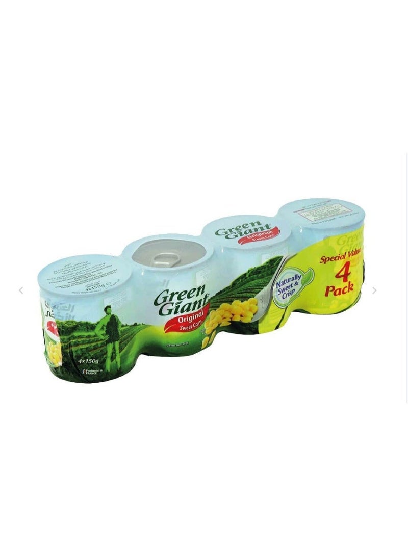 GGC سويت كورن 4x150g أصلي - Image 1