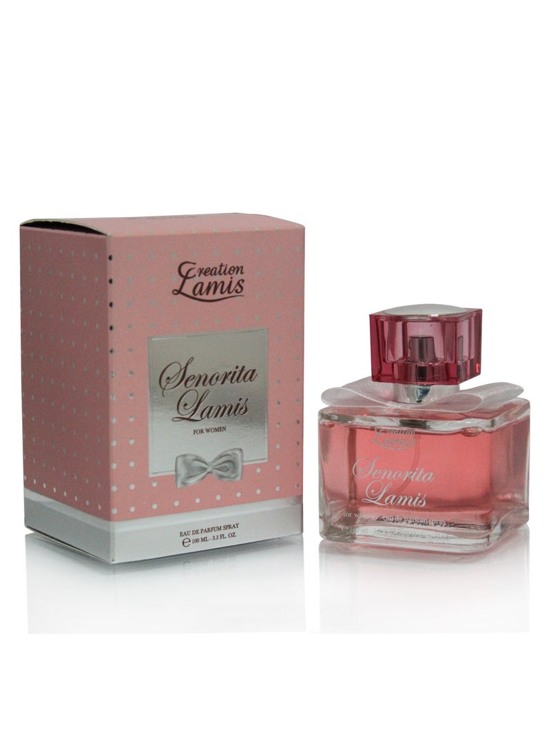 Creation Lamis Senorita Lamis Eau de Parfum For Women 100ml (Pack of 2) - Image 3