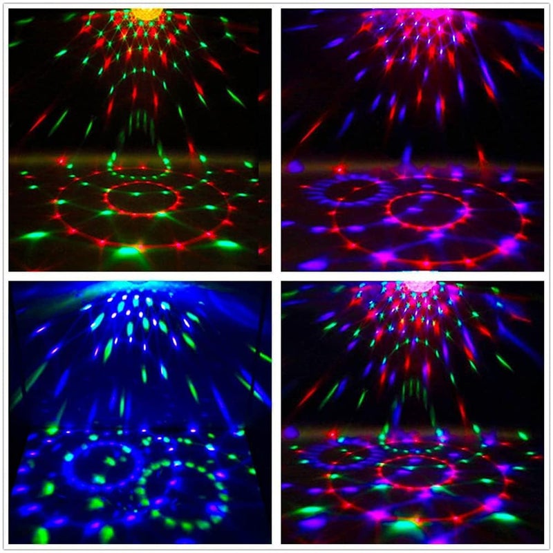 SUNBEET DJ Light Party Disco Light for Home Party 10M Remote Control Led Disco Ball 7 Colors Pattern 4 Modes Dancing Light for Room Rotating Bulb Magic Lights for Diwali Karaoke Birthday - Image 5
