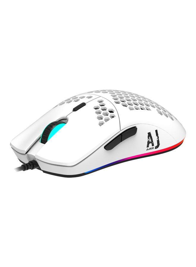 NIBEMINENT AJ390 Gaming Wired Ultra-Lightweight Honeycomb Design 16000DPI Programmable Mice 7 Buttons Computer Mouse for Laptop  - Image 1