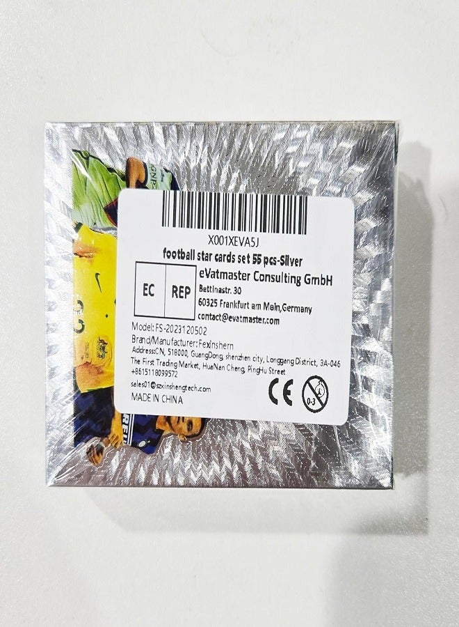 Vixen Shearn 55-Piece Soccer Stars Card Set (Silver) - Image 2