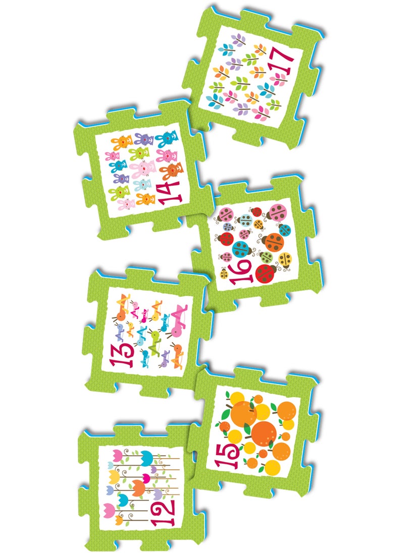 Sunta Sunta - Numbers & Objects Puzzle Mat 24pcs  - Image 3