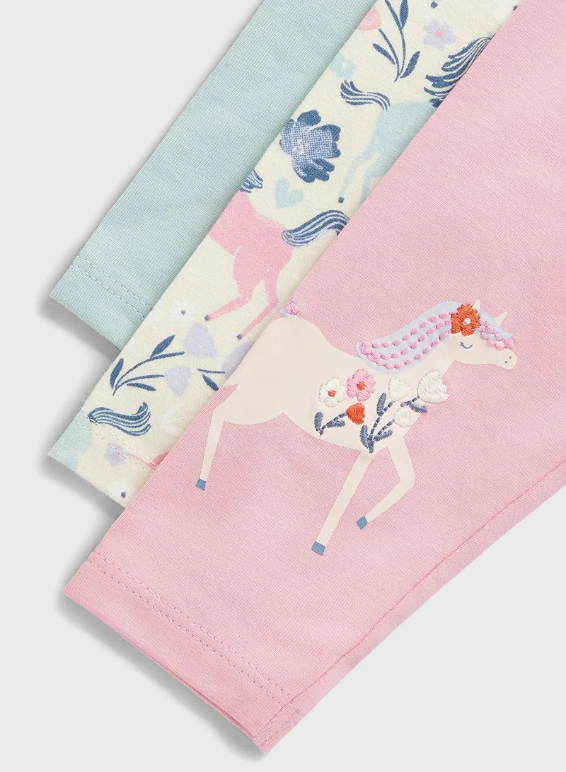 mothercare Fairy-Tale Leggings - 3 Pack