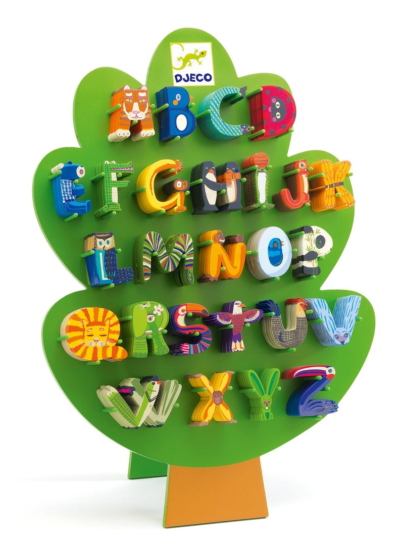 DJECO A - Animals Door Letter  - Image 2