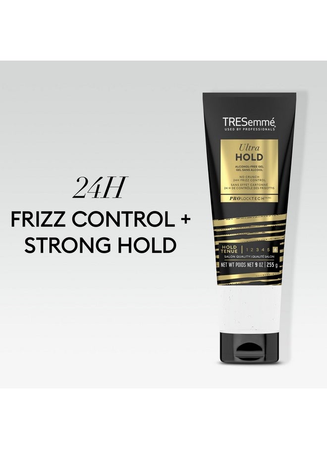 TRESemmé Alcoholfree Gel Ultra Hold 6 Pk For 24H Frizz Control With Pro Lock Technology 9 Oz  - Image 3