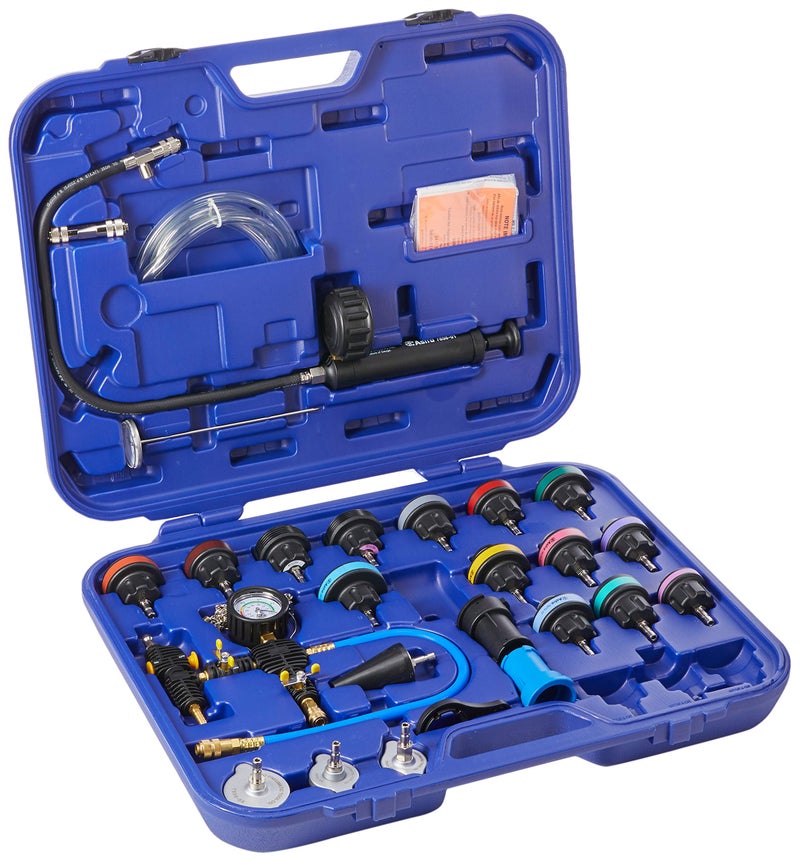 Astro Pneumatic Tool مجموعة اختبار ضغط المبرد ونظام التبريد من نوع الفراغ مع محول 78581 - Image 5