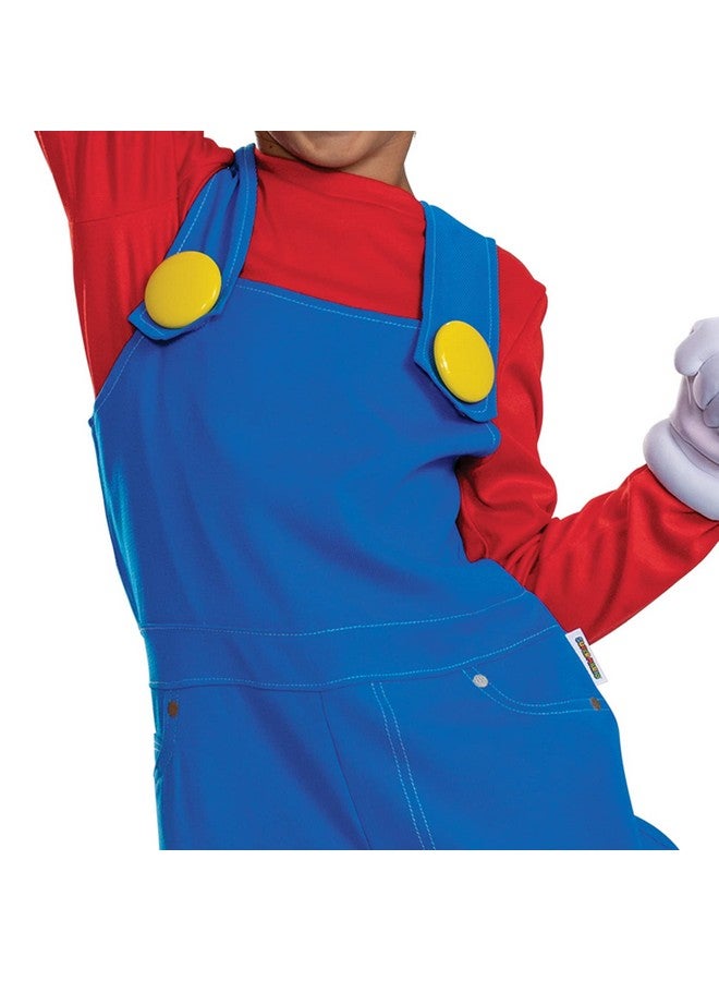 Disguise Mario Costume for Kids, Official Super Mario Bros Costume and Accessories for Children, Size (4-6) - Image 3