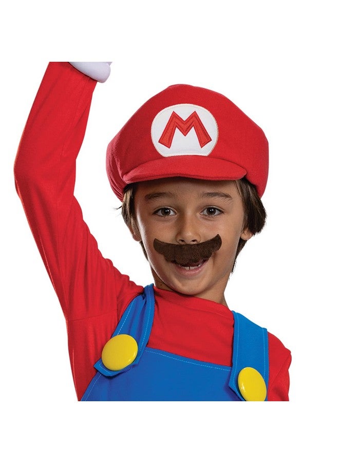 Disguise Mario Costume for Kids, Official Super Mario Bros Costume and Accessories for Children, Size (4-6) - Image 2