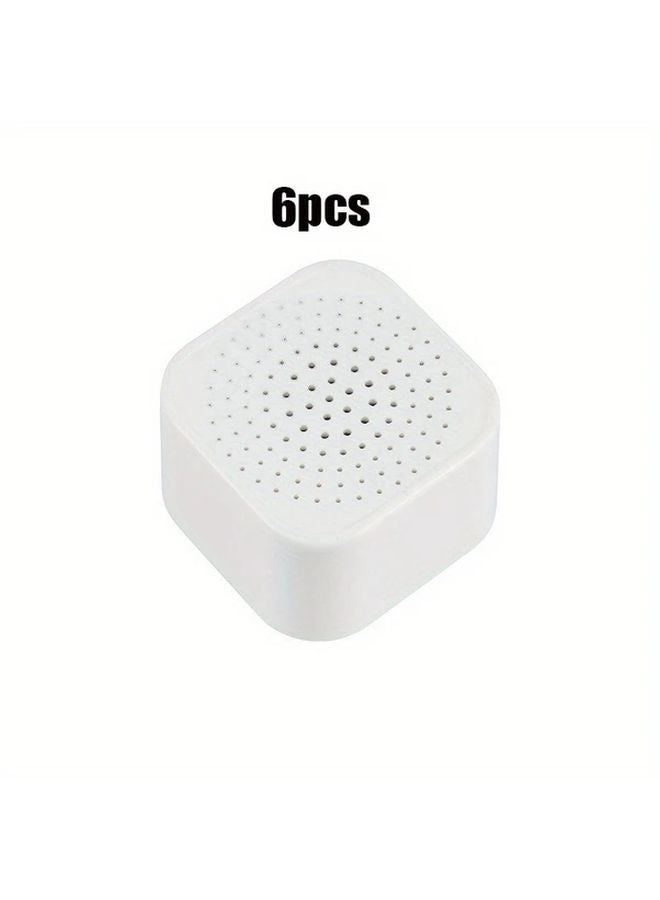 6pcs Charcoal Air Purifier Bags Fridge Odor Absorber Activated Carbon Home Kitchen - Image 1