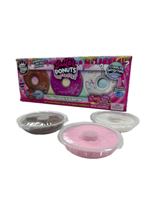 WeCool - Butter Donuts 3pk. Gift for Kids Girls & Boys for 4+ Ages - Image 1