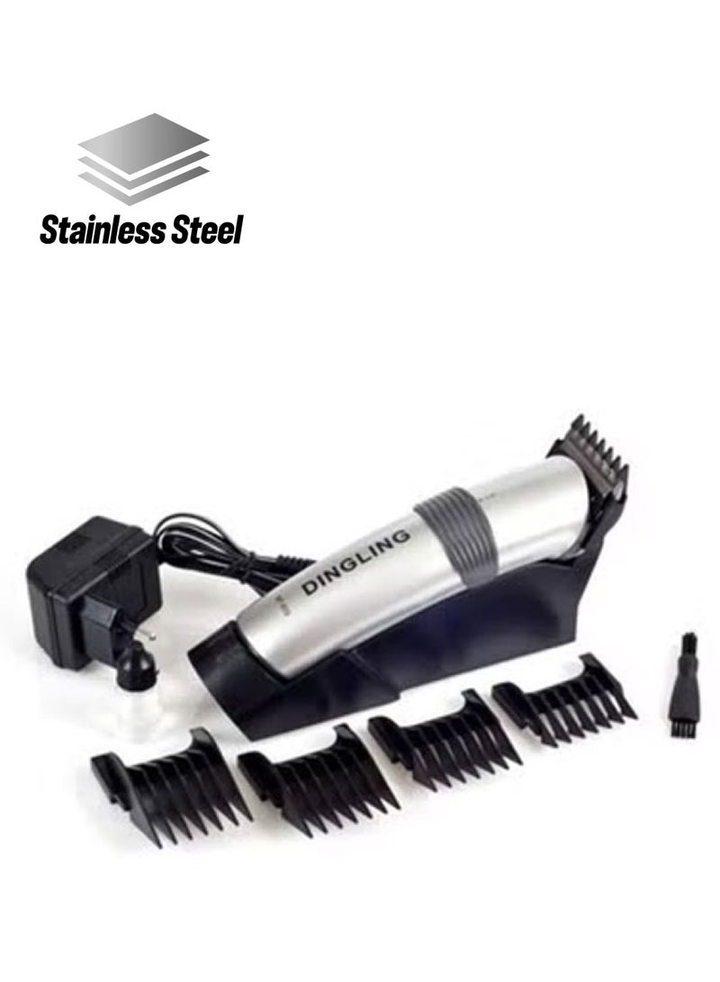 DINGLING Professional Shaver And Trimmer Silver/Grey/Black 21.21x21.01x7.39cm - Image 1