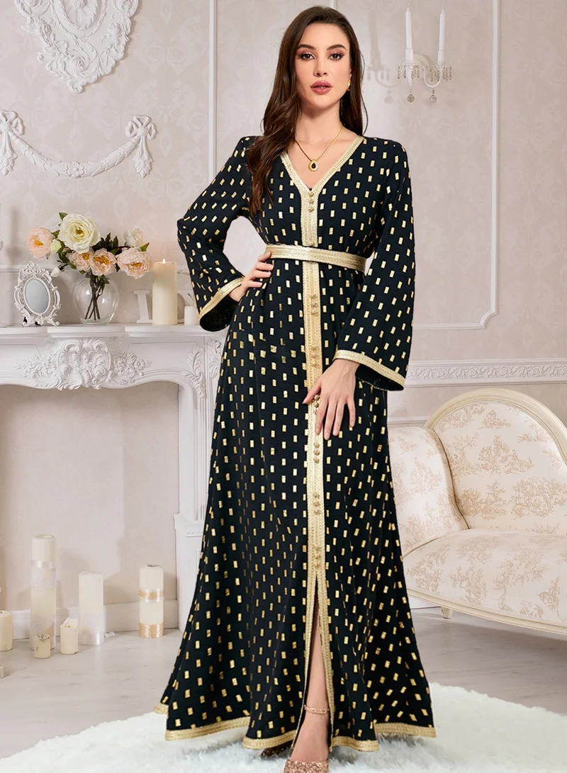 Madam Uniq Abaya Dress for Women Dubai Sadui Fancy Moroccan Kaftan Wedding Attire Collection