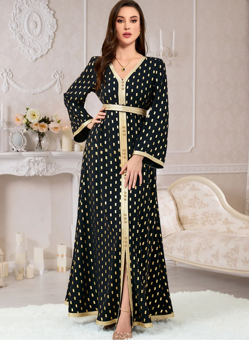 Madam Uniq Abaya Dress for Women Dubai Sadui Fancy Moroccan Kaftan Wedding Attire Collection