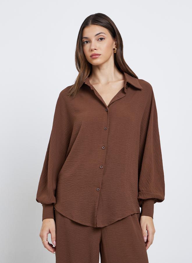 ستايلي طقم منسق من بلوزة وبنطال - Image 2