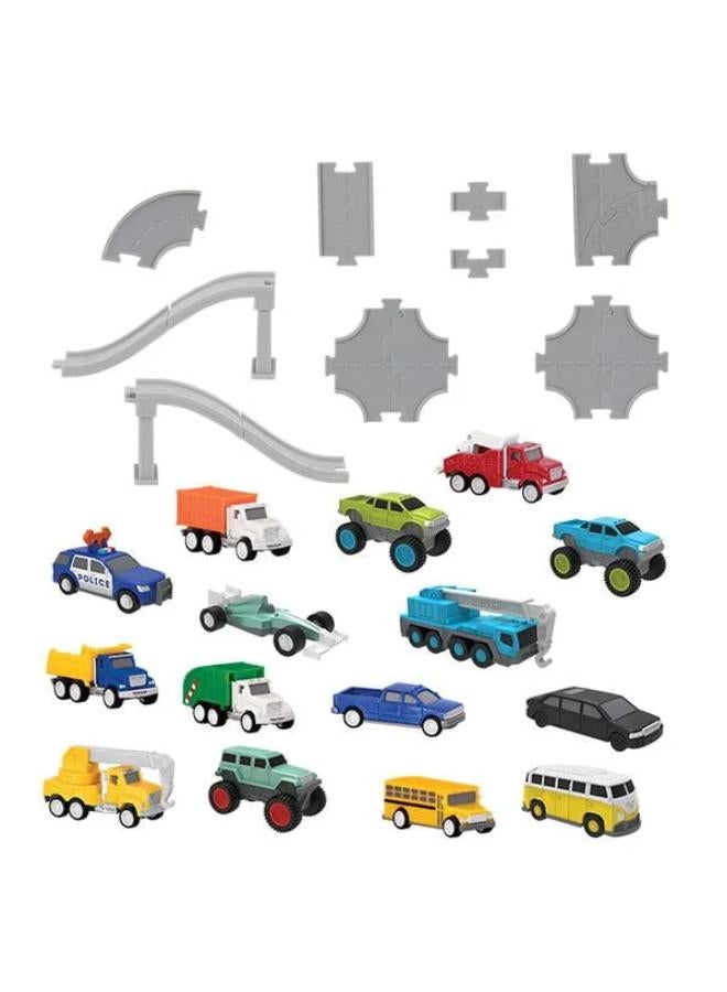 مجموعة لعب سيارة الأطفال