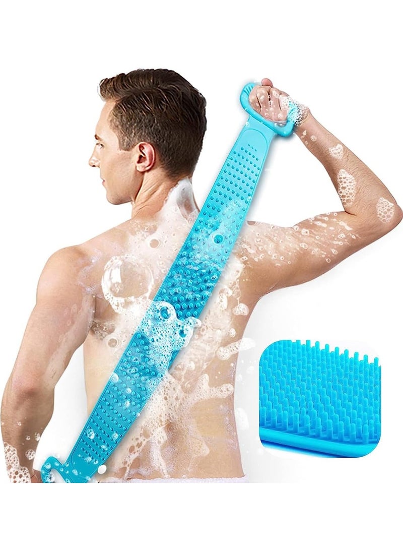 RATSAW Silicone Back Scrubber Silicone Body Brush Exfoliating Silicone Body Back Brush Deep Cleaning of Back Acne for Women Men - Image 1