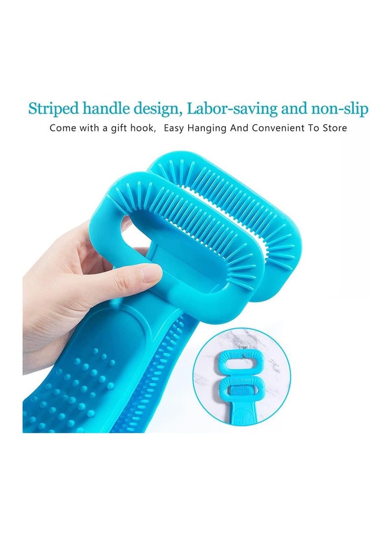 RATSAW Silicone Back Scrubber Silicone Body Brush Exfoliating Silicone Body Back Brush Deep Cleaning of Back Acne for Women Men - Image 4