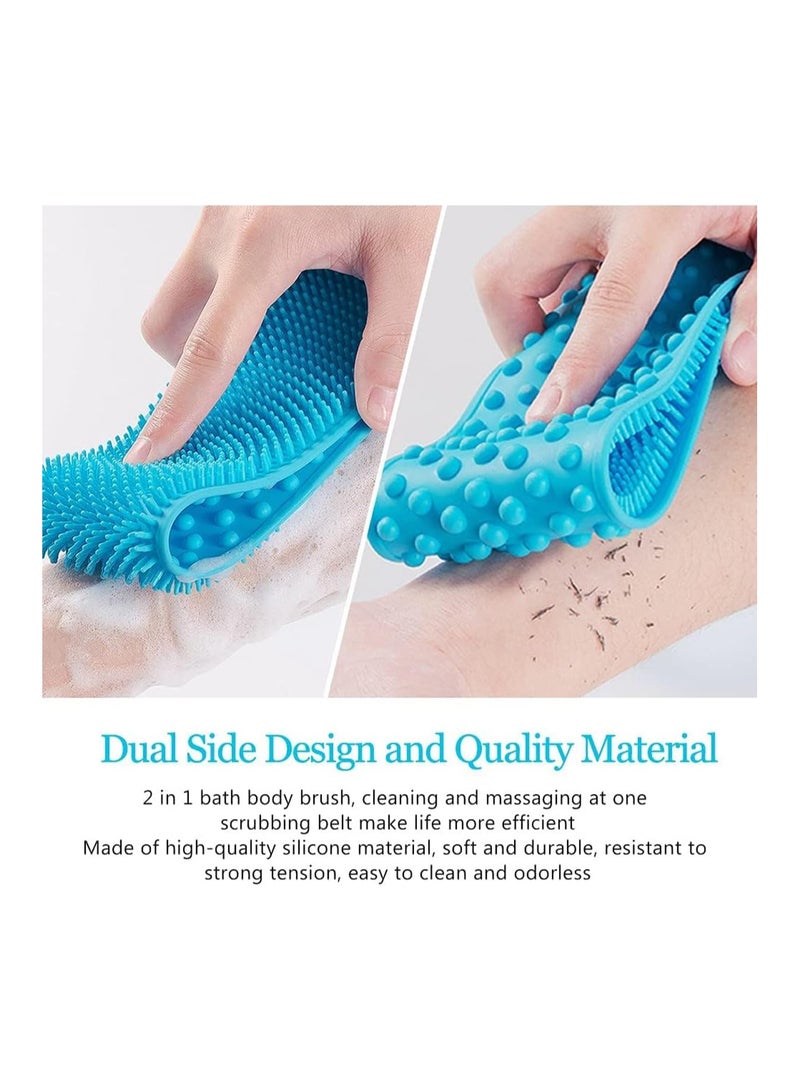 RATSAW Silicone Back Scrubber Silicone Body Brush Exfoliating Silicone Body Back Brush Deep Cleaning of Back Acne for Women Men - Image 3