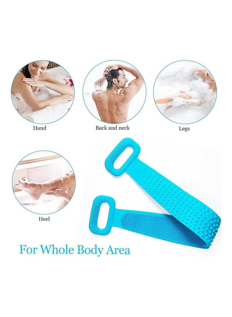 RATSAW Silicone Back Scrubber Silicone Body Brush Exfoliating Silicone Body Back Brush Deep Cleaning of Back Acne for Women Men - Image 5