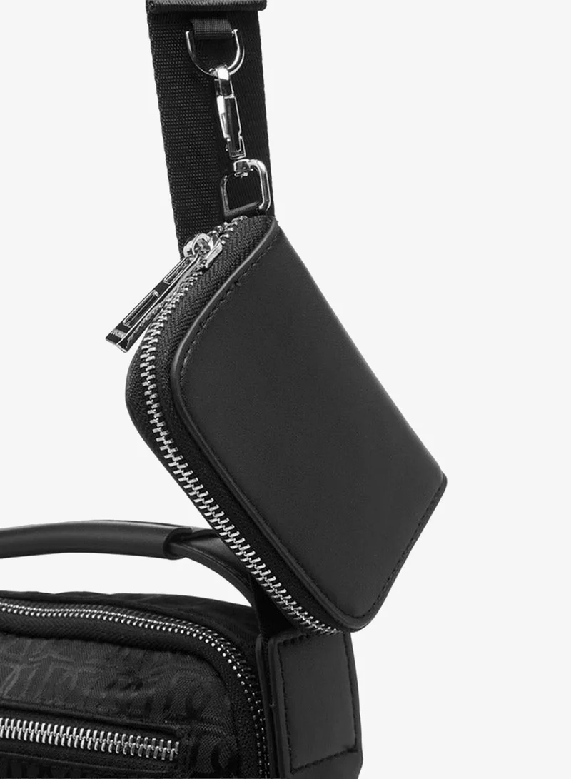DUCHINI BLACK Men Adjustable Strap Crossbody Bag for Men | Best Price UAE