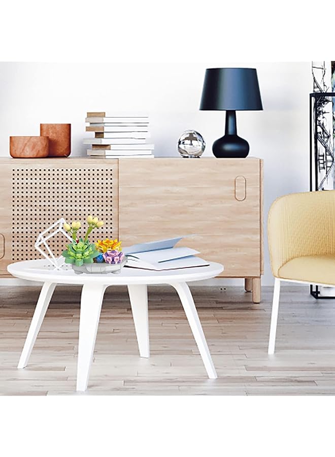 Excefore Mini Bricks Bonsai Model Flower Building 281Pcs Set Creative Diy Simulation Mini Particle Flower Botanical Collection Construction Building Toy For Adults & Child - Image 4