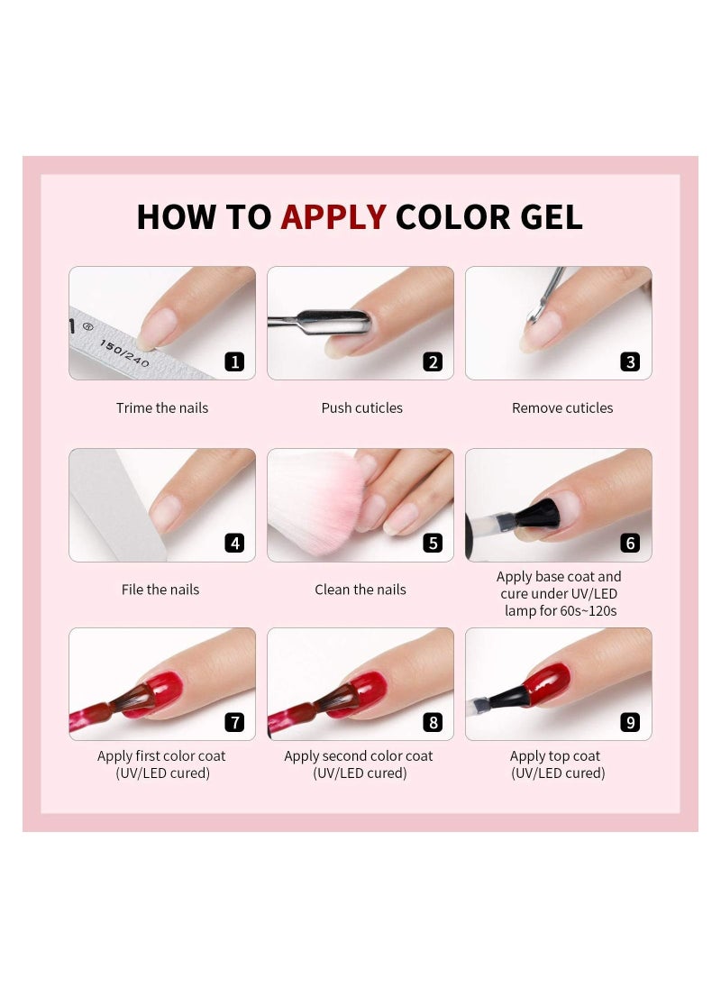 Remy Belle Gel Nail Polish Long Lasting Chip Resistant (Fur) 11g  - Image 3