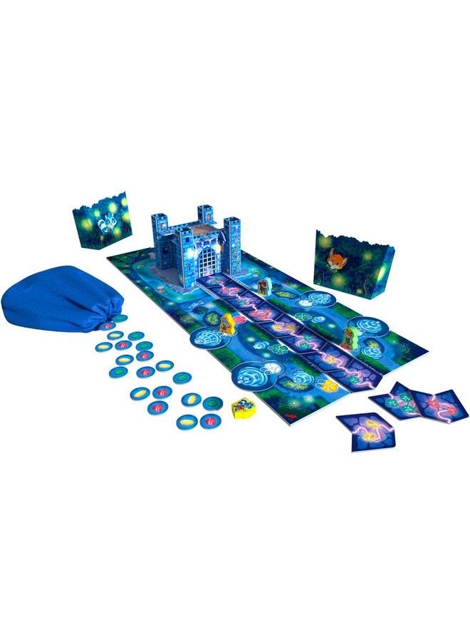 Moonlight Castle Children Board Game With 3D Castle And Floating Gems