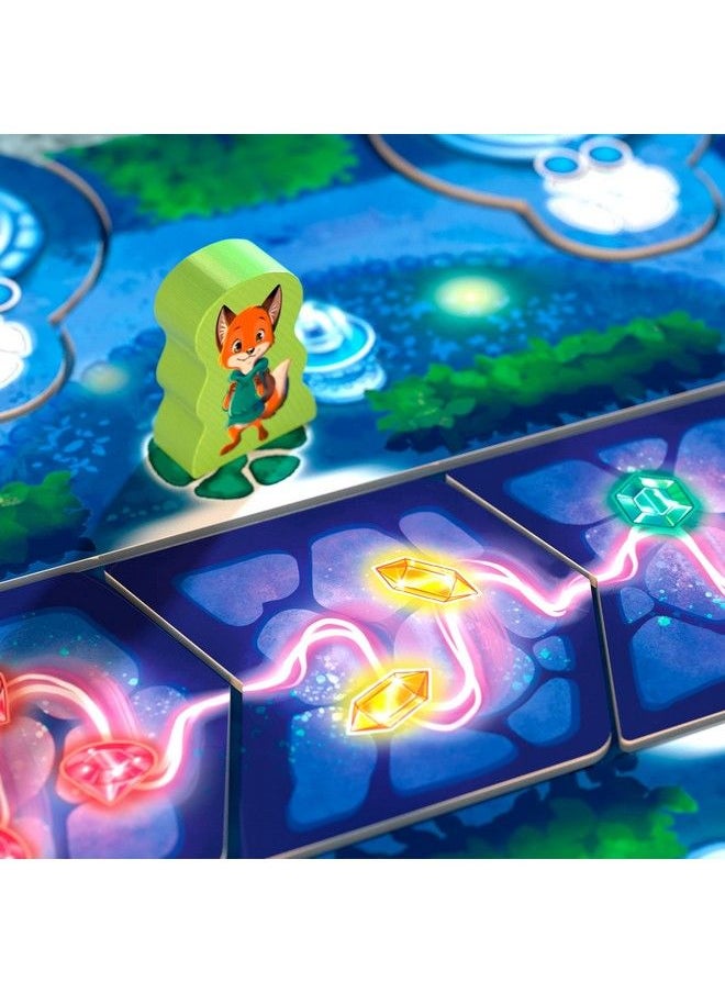 Moonlight Castle Children Board Game With 3D Castle And Floating Gems