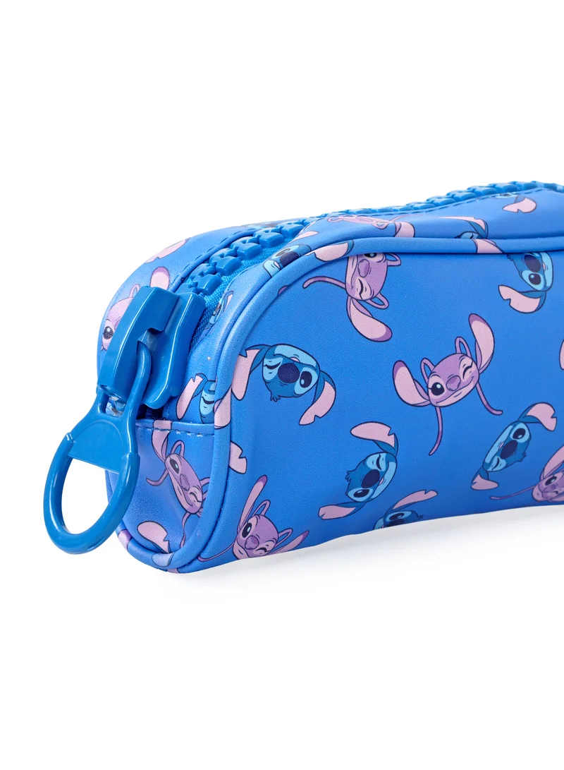 Disney Disney - Stitch Over Size Zipper Stationary Case - Blue