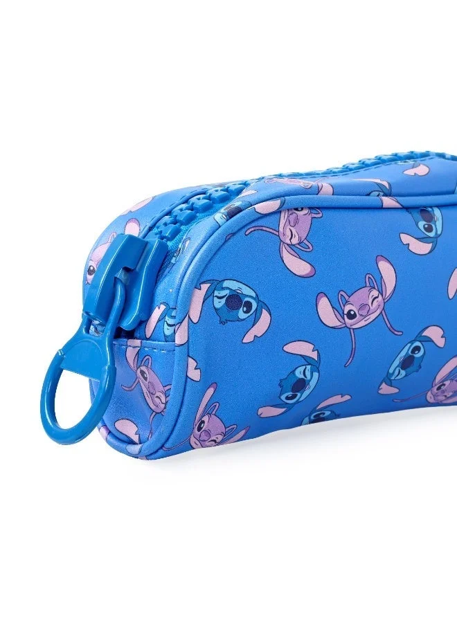 Disney  Disney - Stitch Over Size Zipper Stationary Case - Blue  | Best Price UAE