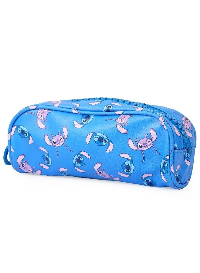 Disney  Disney - Stitch Over Size Zipper Stationary Case - Blue  | Best Price UAE