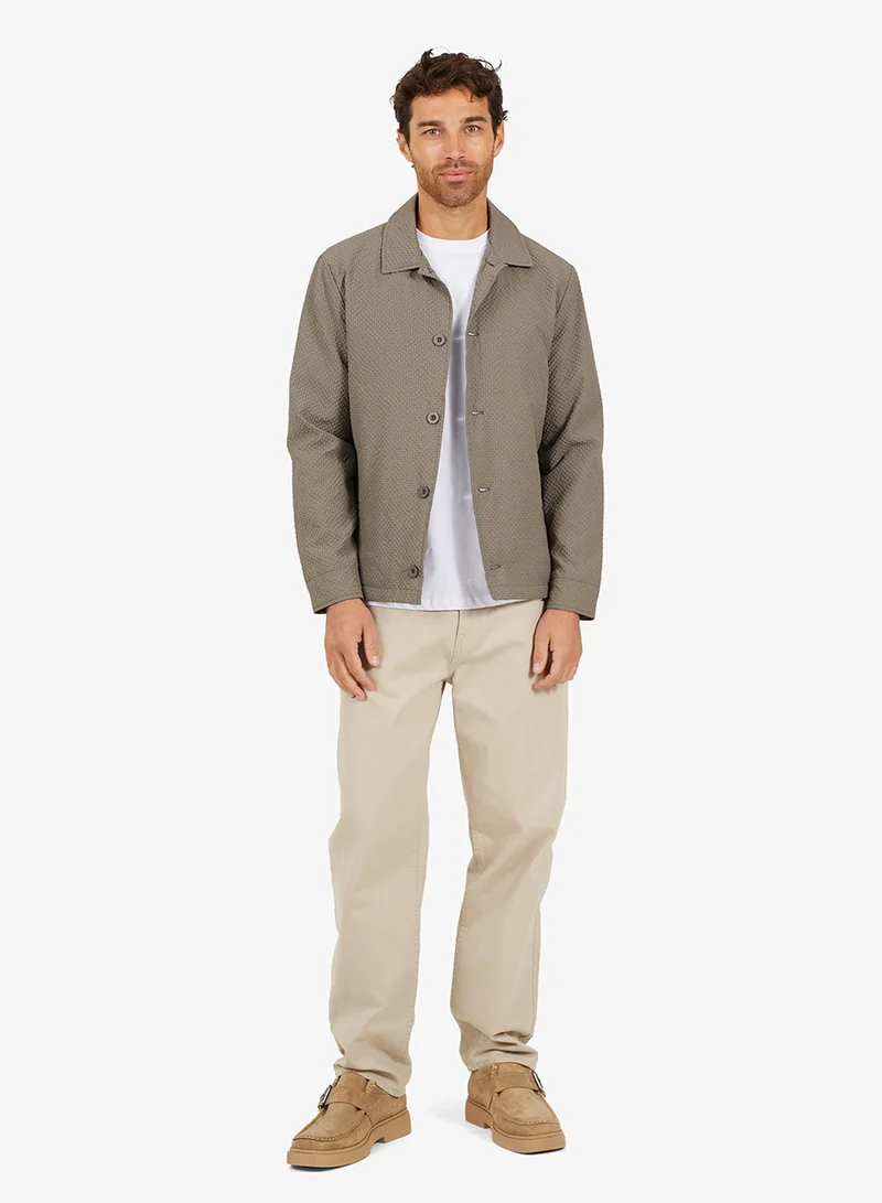 BRAVE SOUL Seersucker Jacket