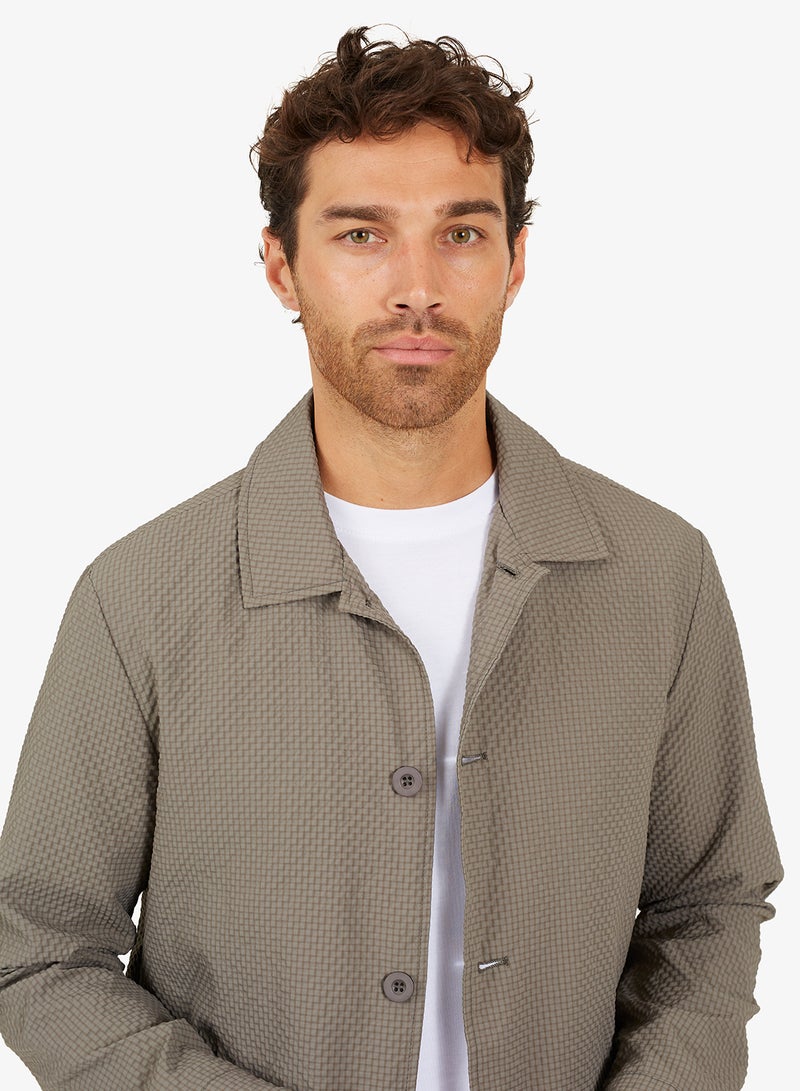 BRAVE SOUL Seersucker Jacket - Image 2