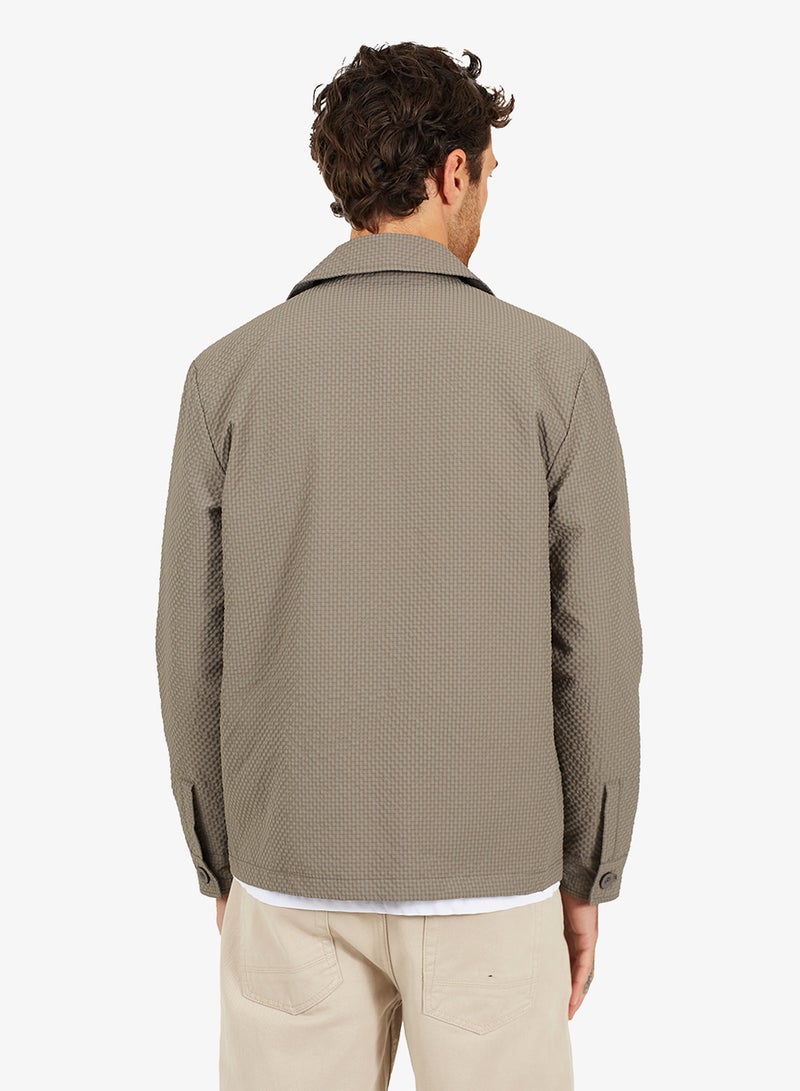 BRAVE SOUL Seersucker Jacket - Image 4