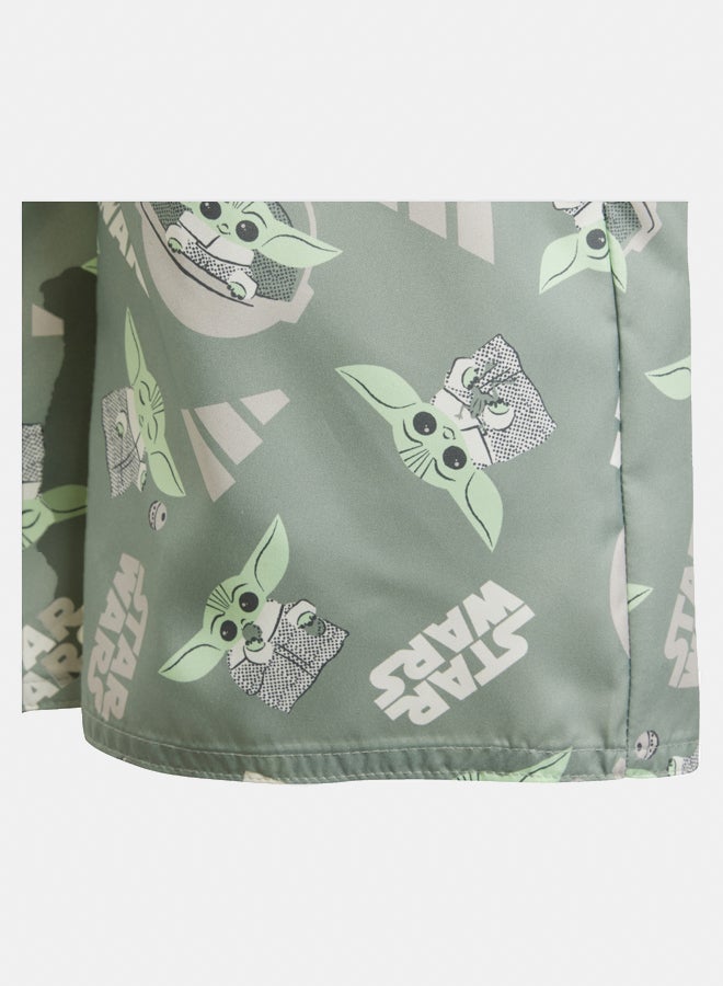 Adidas star wars mandalorian 5 inch swim shorts  - Image 2