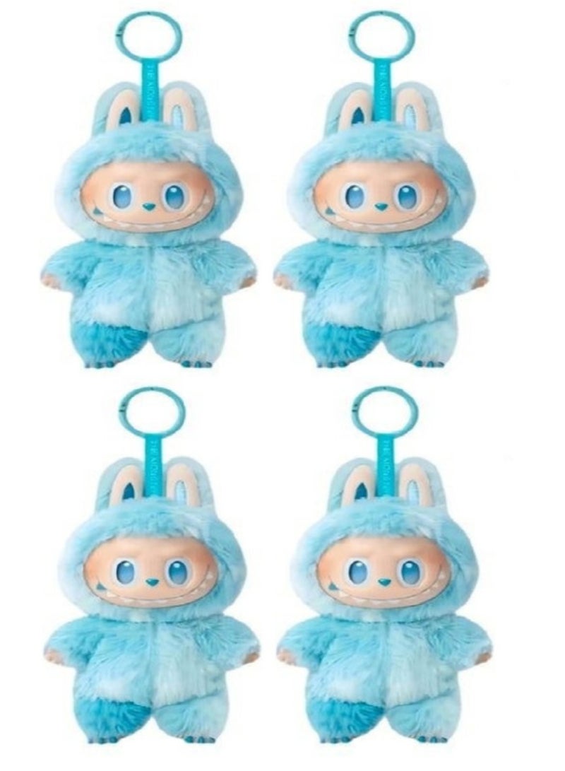 Pop Mart x Bobo & Coco Labubu The Monsters Big into Energy Series Hope Vinyl Plush PendantPack Of 4