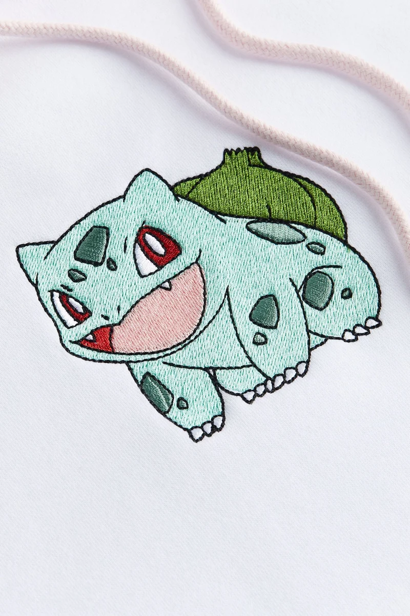 H&M Color Block Relaxed Fit Hoodie