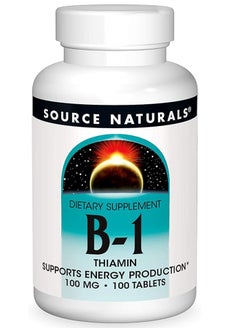 Source Naturals Source Naturals Vitamin B-1  100 mg - 100 Tablets 
