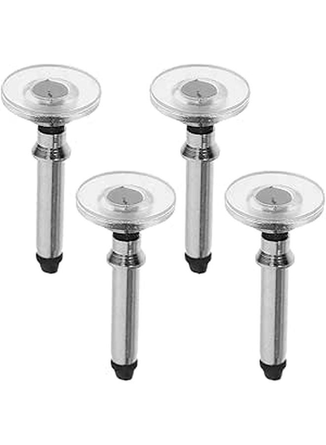 4pcs Capacitive Stylus Pen Replacement Tips Disc Set for Touchscreen Tablets Laptops Drawing Writing - Image 1