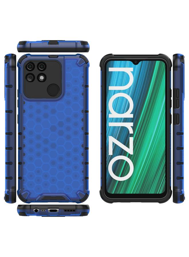 اس-توب جراب لهاتف OPPO Realme Narzo 50A مقاوم للصدمات مصنوع من مادة PC + TPU - Image 2