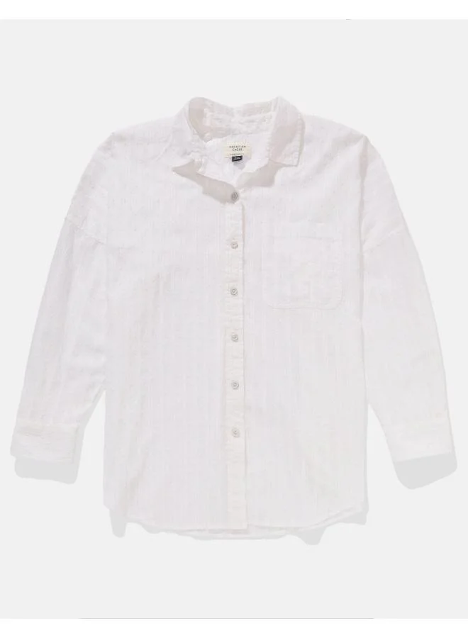 American Eagle AE Go Big Beach Shirt
