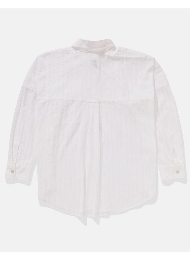 American Eagle - AE Go Big Beach Shirt - Image 1