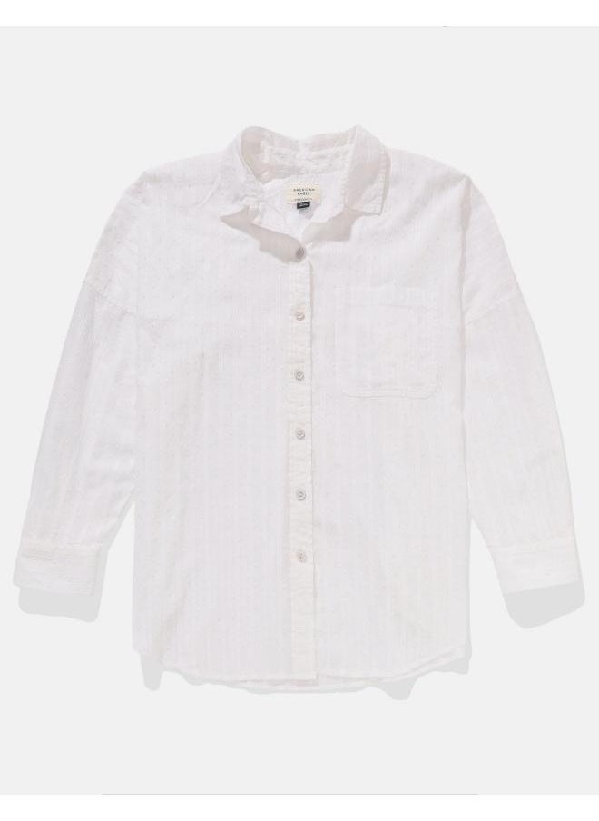 American Eagle - AE Go Big Beach Shirt - Image 1