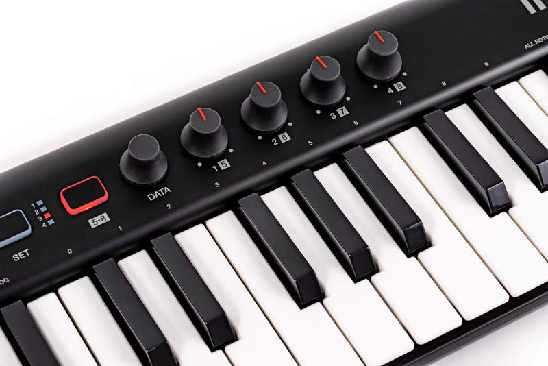 IK Multimedia iRig Keys 2 portable keyboard MIDI controller with 37 velocity-sensitive synth-action mini keys and headphone output, for iPhone, iPad, Mac, PC, Android - Image 5