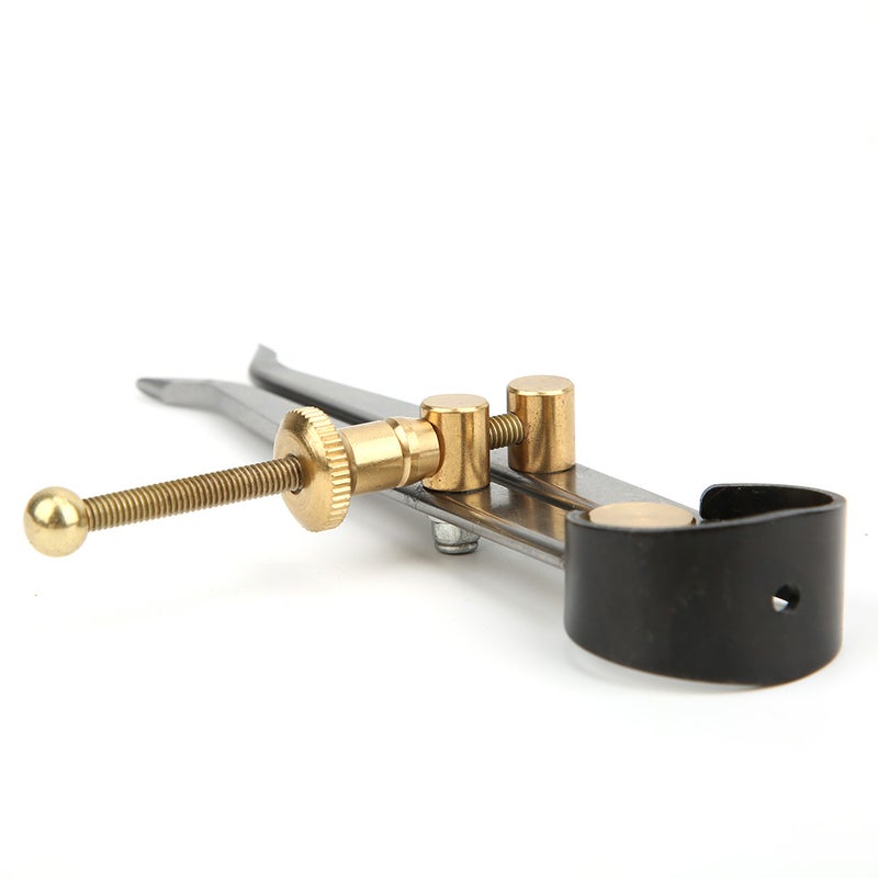 Heat Quenched Spring Divider Carbon Steel Brass Flat Leg Inside Spring Caliper for Scribing100mm - Image 3