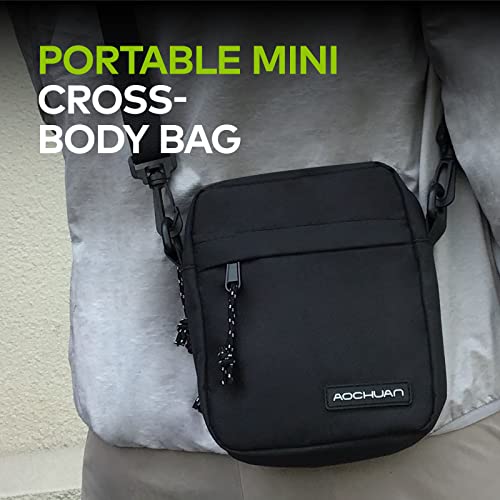 AOCHUAN B20 Camera Bag Gimbal Storage Sling Bag for Camera, Lens, 3-Axis Gimbal Stabilizer & Camera Accessories, with Compartment Insert, Mesh & Shoulder Strap - Image 2