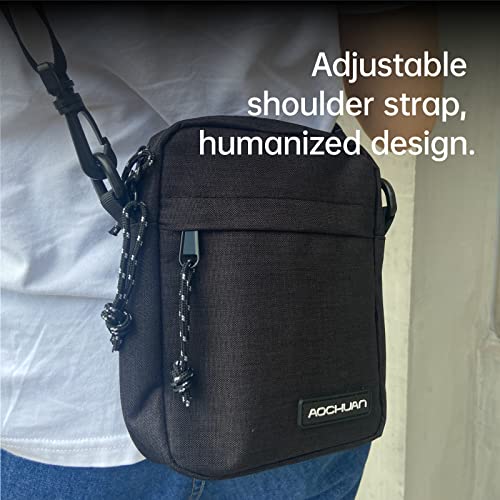 AOCHUAN B20 Camera Bag Gimbal Storage Sling Bag for Camera, Lens, 3-Axis Gimbal Stabilizer & Camera Accessories, with Compartment Insert, Mesh & Shoulder Strap - Image 5