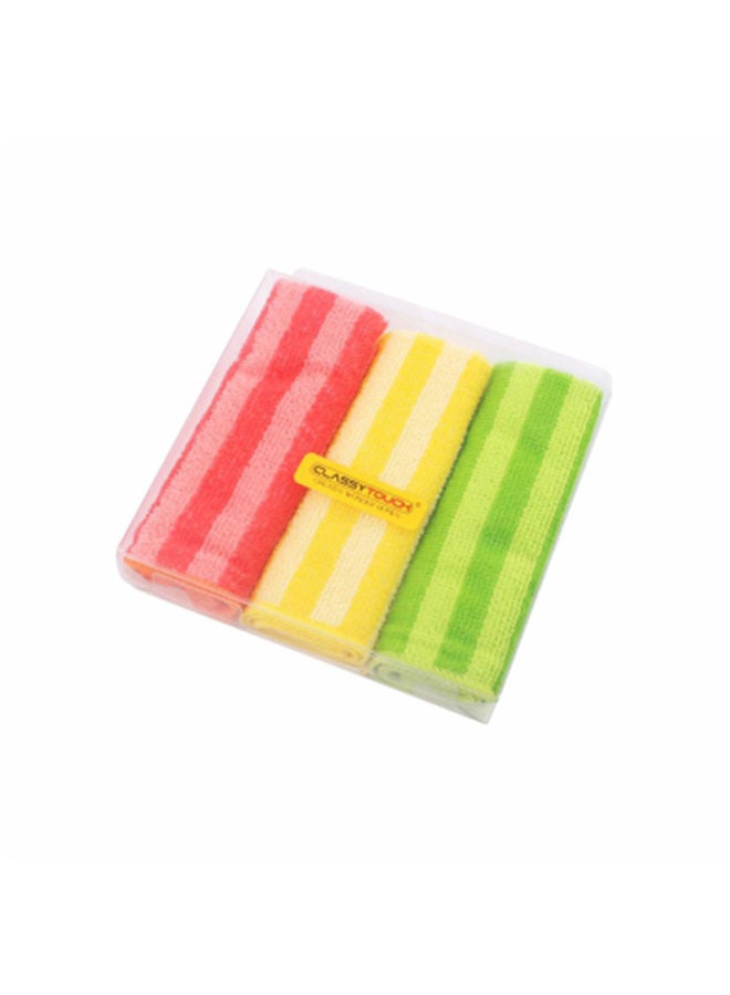 CLASSYTOUCH منشفة تنظيف متعددة الأسطح كبيرة الحجم 3 قطع خشن إضافي تدوم طويلاً - Image 2