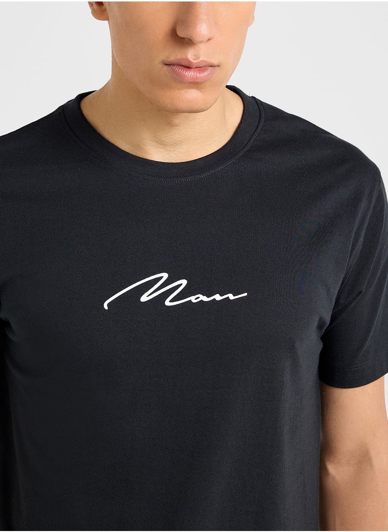 Seventy Five Basics Printed T-Shirt  - Image 3